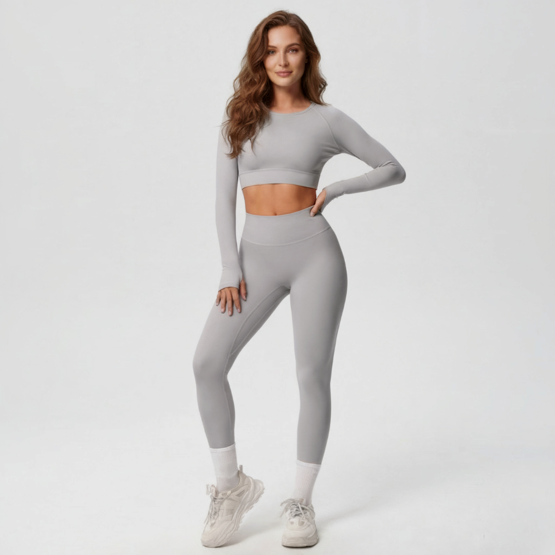 Gym Leggings for Women – Stretch Workout Leggings with Wide Waistband