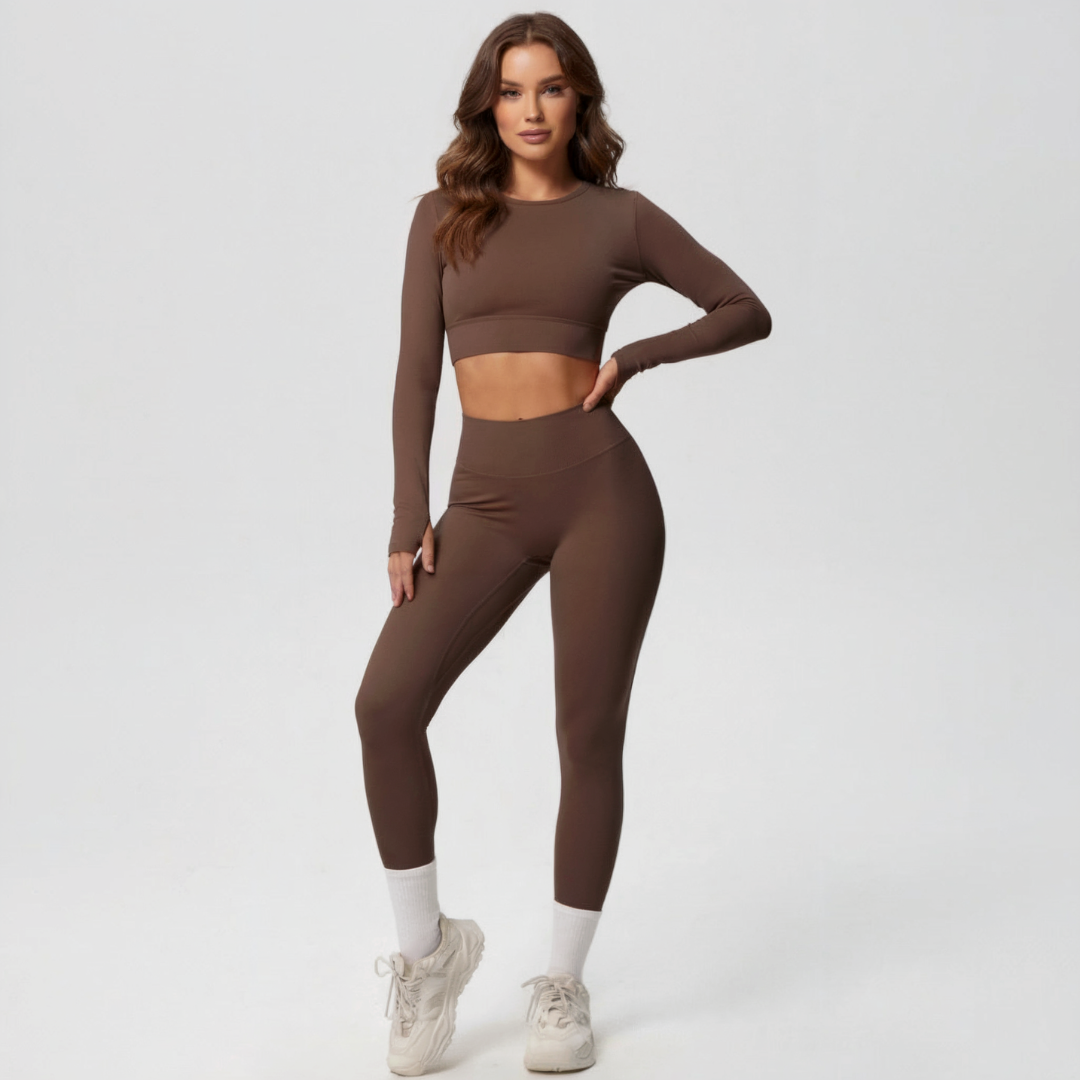 Gym Leggings for Women – Stretch Workout Leggings with Wide Waistband
