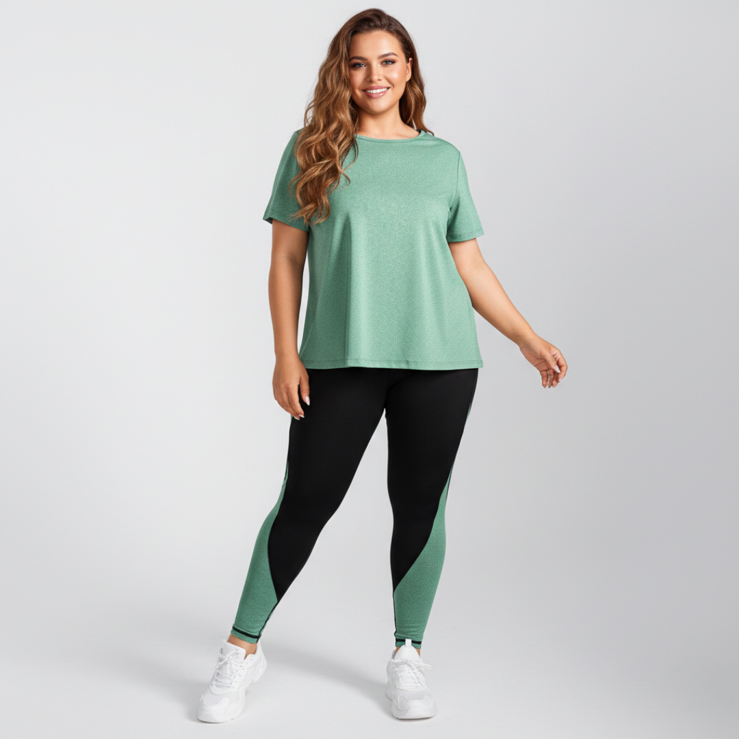 Plus Size Sleeveless Workout Tank Top for Women – Fitness Training Activewear