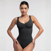 Seamless Shapewear Bodysuit for Women – Stretch Body Shaper One Piece