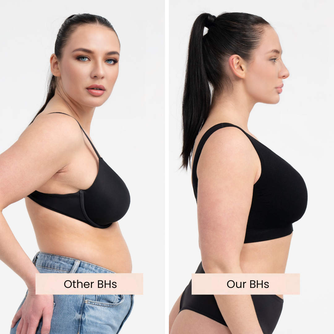 Plus Size Front Zip Sports Bra for Women – Adjustable Straps Workout Activewear