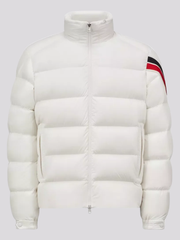 Moncler Men's Logo Patch Down Jacket