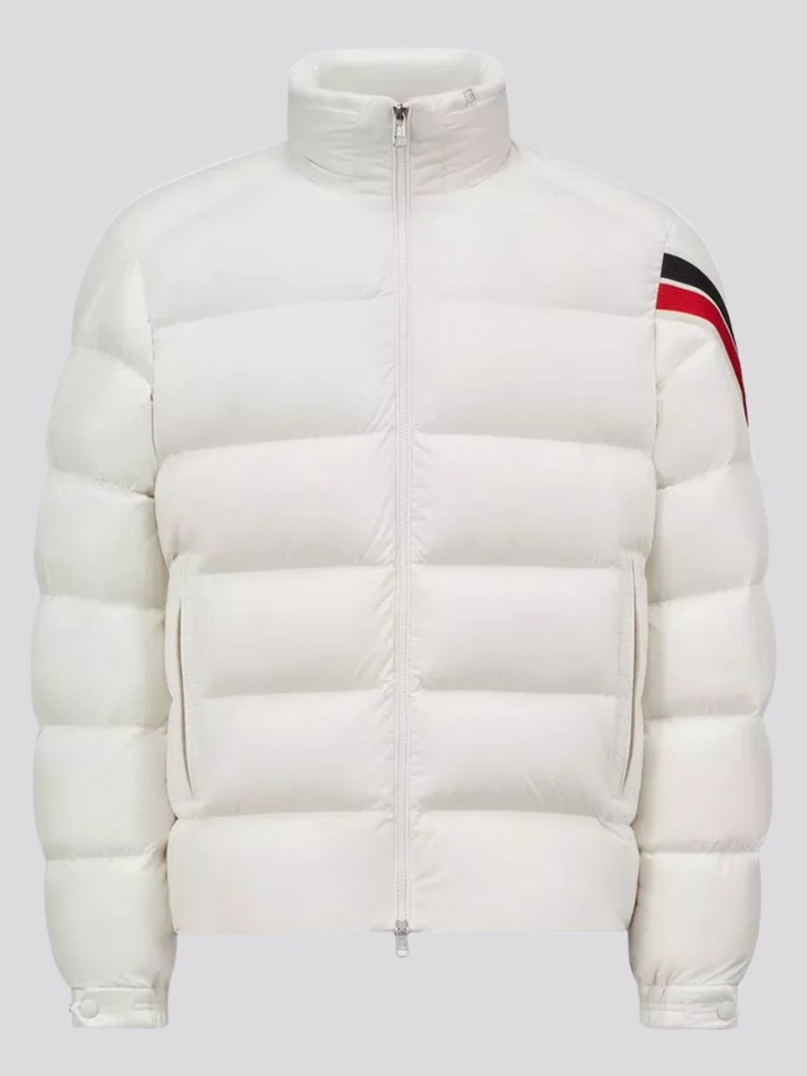 Moncler Men's Logo Patch Down Jacket