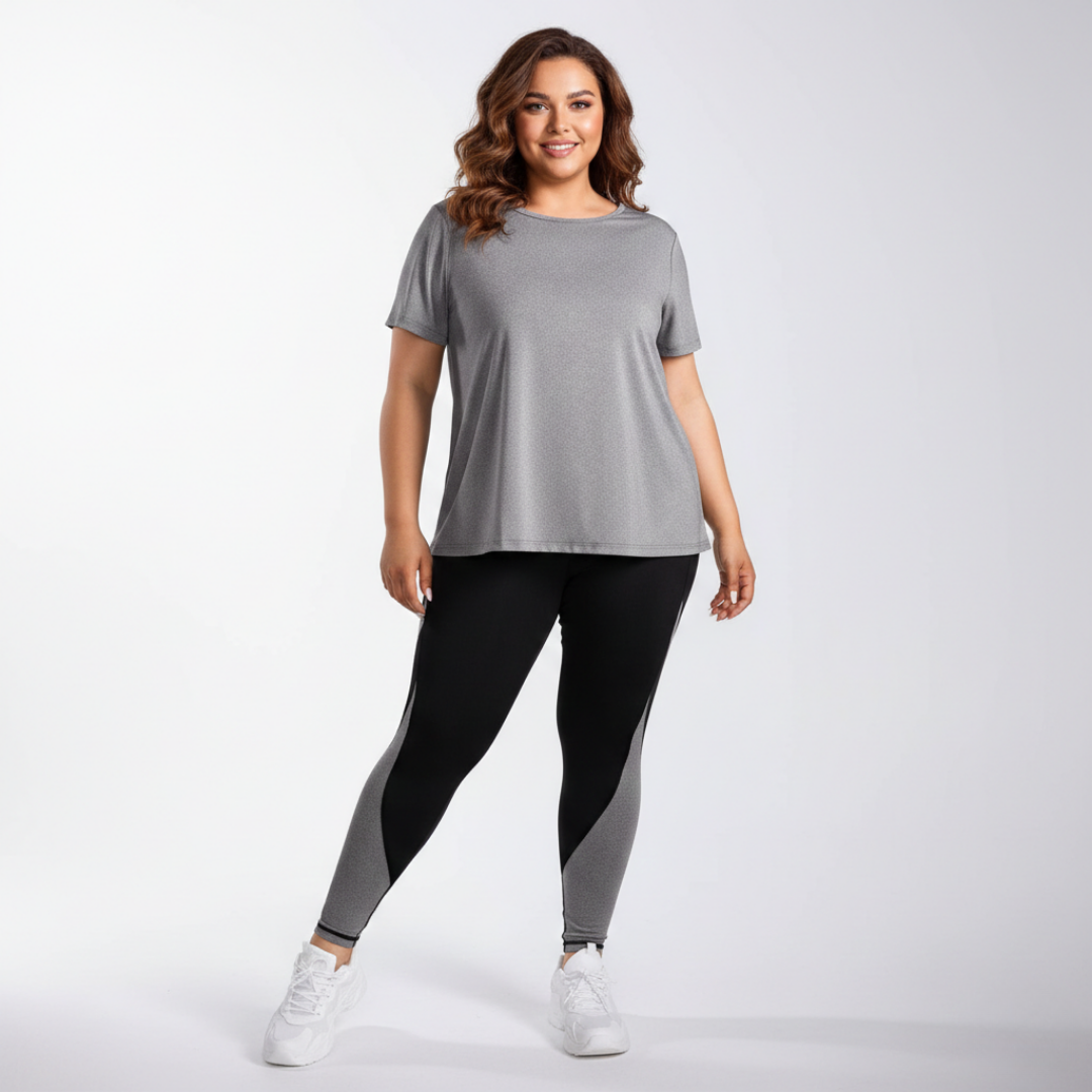 Plus Size Sleeveless Workout Tank Top for Women – Fitness Training Activewear