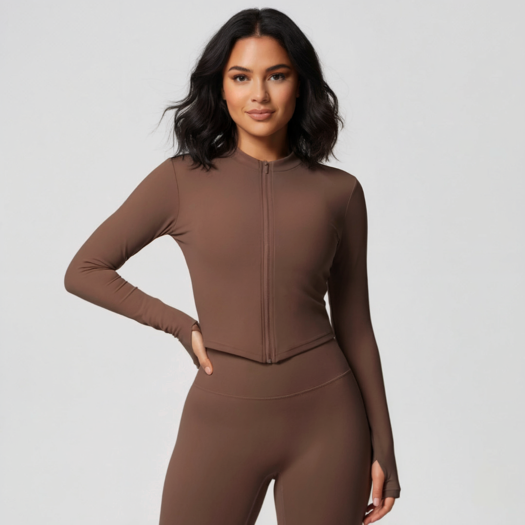 Women’s Casual Zip Jacket – Lightweight Everyday Jacket with Relaxed Fit