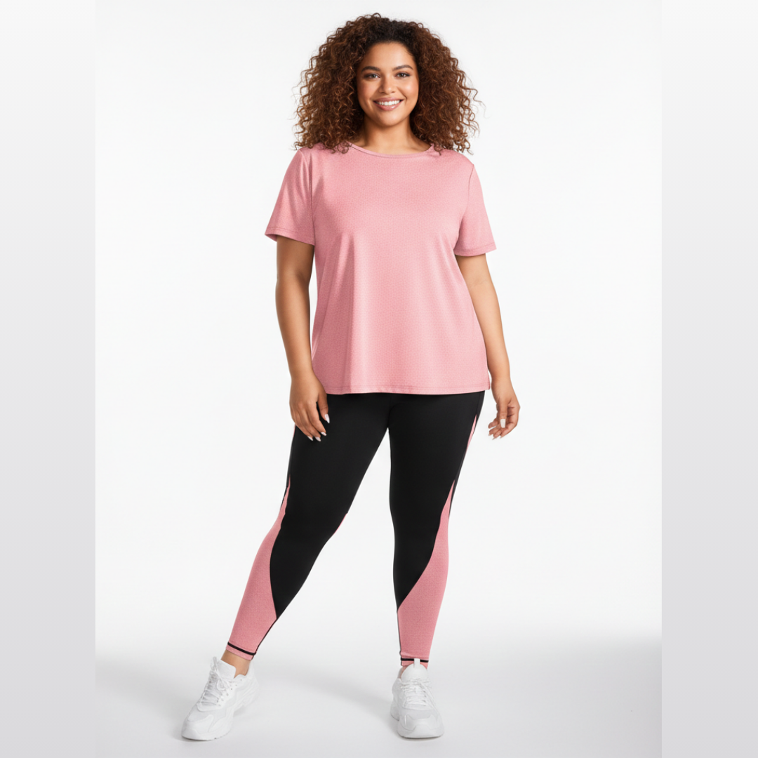 Plus Size Sleeveless Workout Tank Top for Women – Fitness Training Activewear