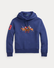 Polo Ralph Lauren Men's Big & Tall Triple-Pony Fleece Hoodie