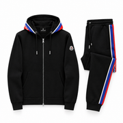 Moncler Logo Zip-Up Jacket & Trousers Set