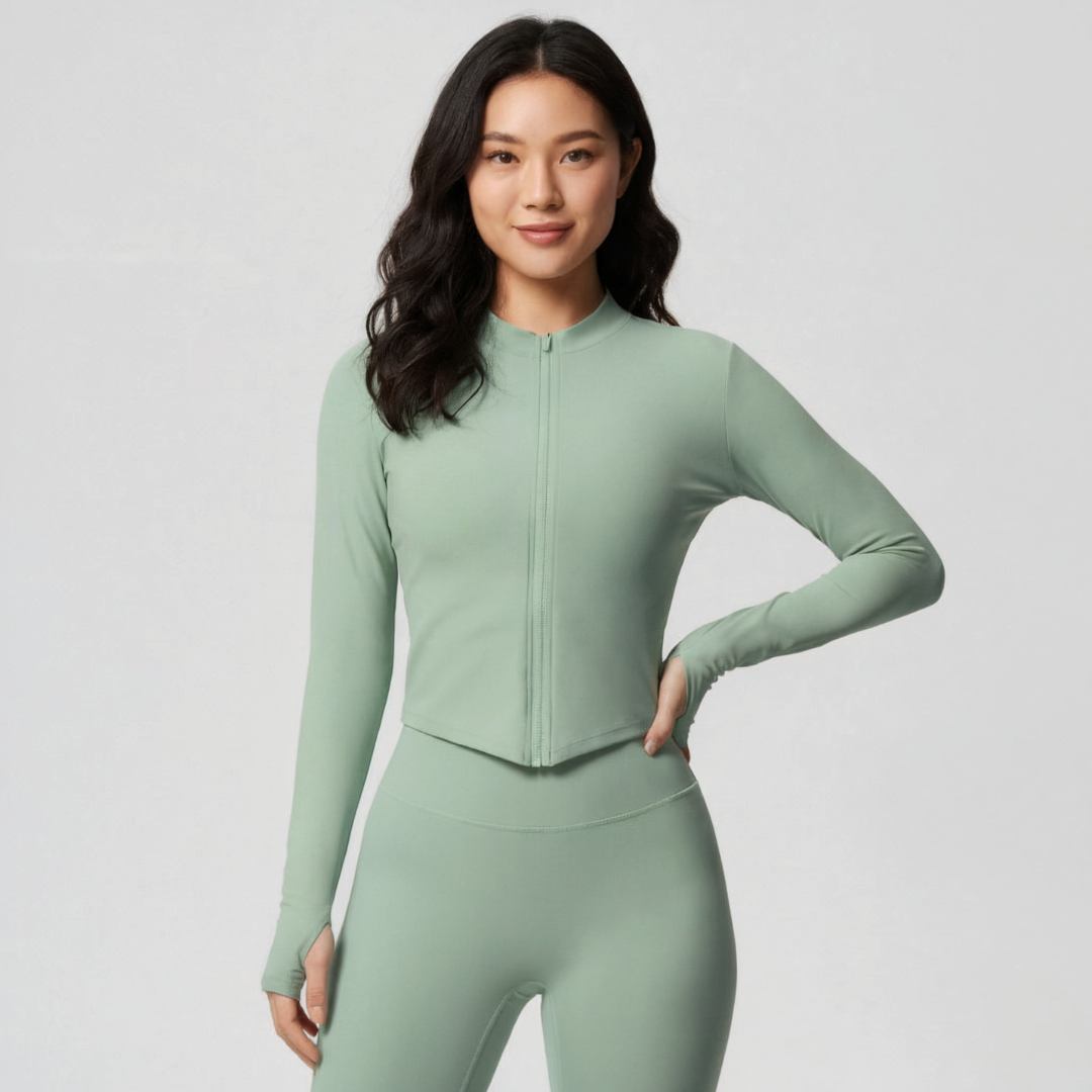 Women’s Casual Zip Jacket – Lightweight Everyday Jacket with Relaxed Fit