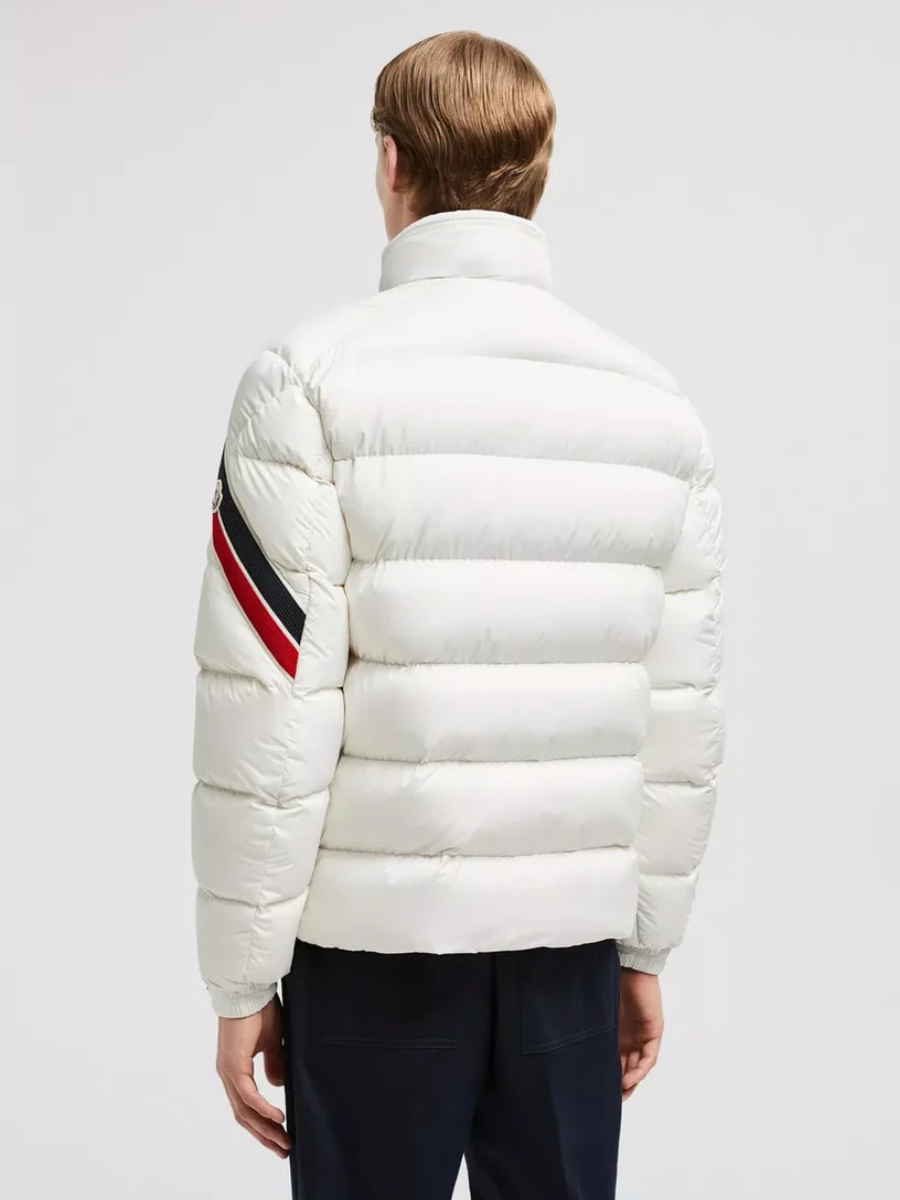 Moncler Men's Logo Patch Down Jacket