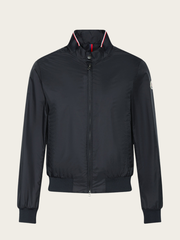 Moncler Reppe Nylon Jacket with Tricolor Detail
