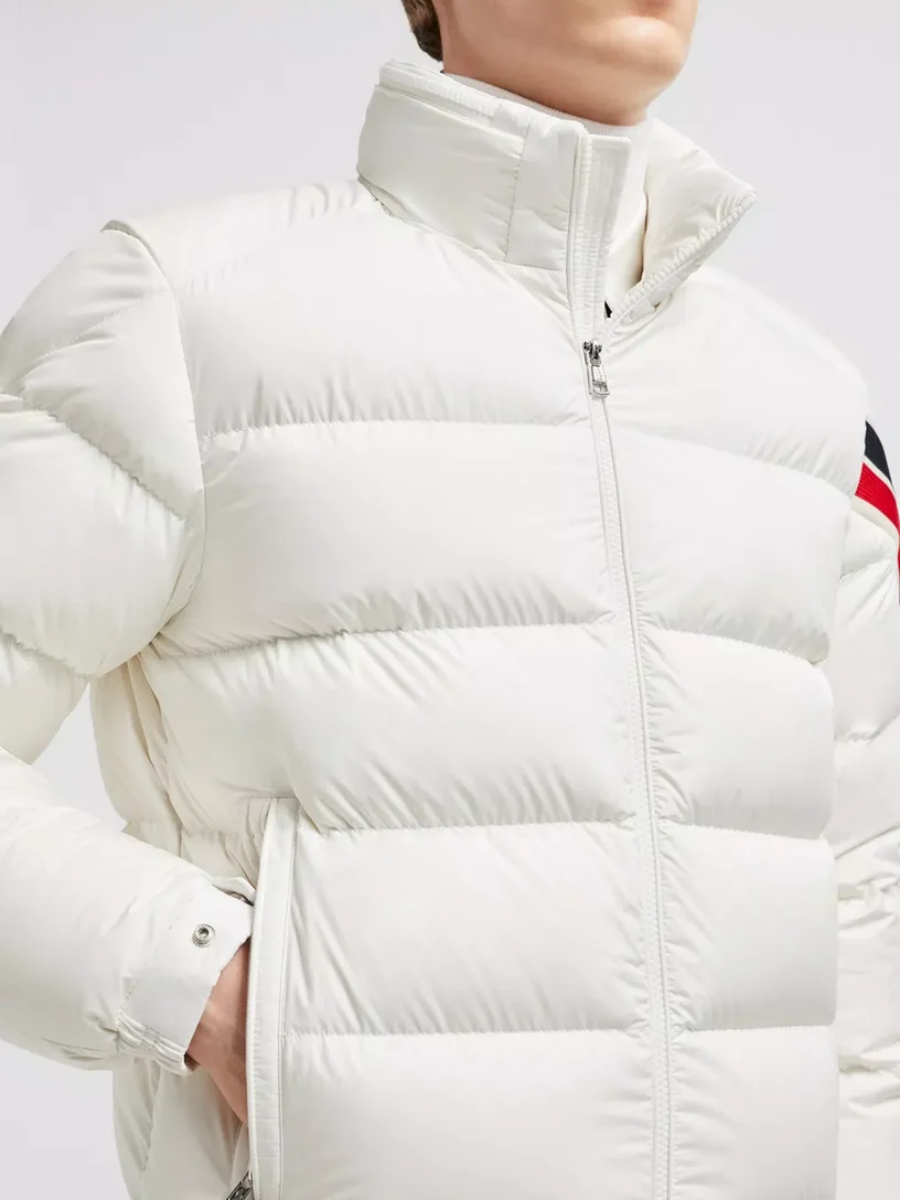 Moncler Men's Logo Patch Down Jacket