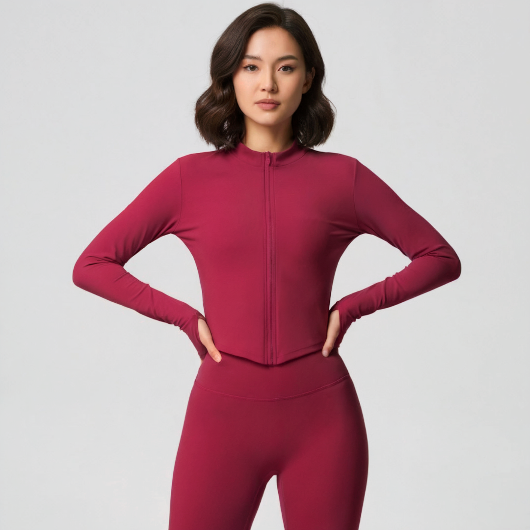 Women’s Casual Zip Jacket – Lightweight Everyday Jacket with Relaxed Fit