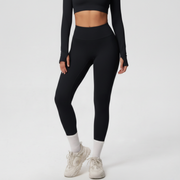 Gym Leggings for Women – Stretch Workout Leggings with Wide Waistband