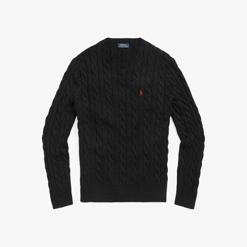 Cable-Knit Cotton Jumper