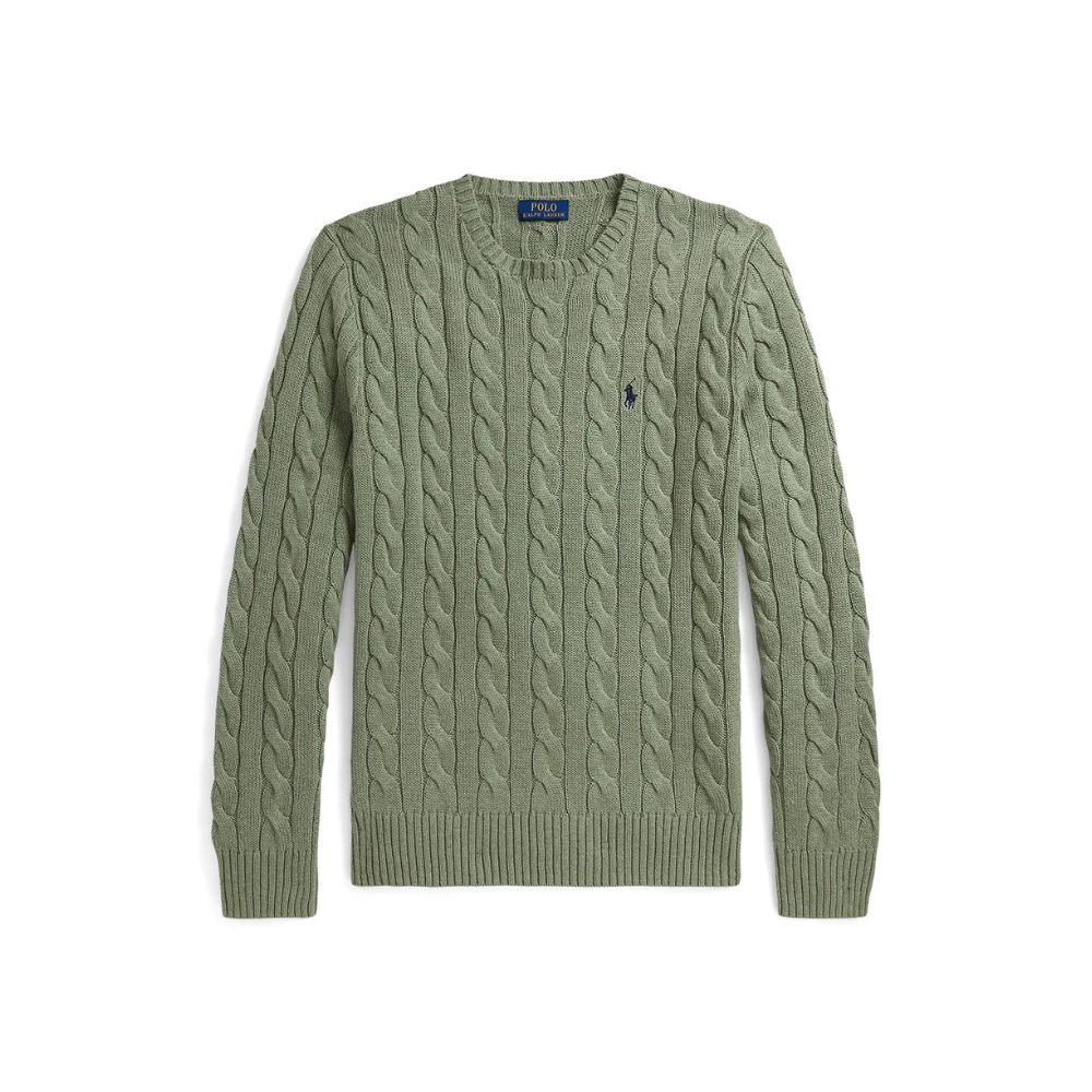 Cable-Knit Cotton Jumper