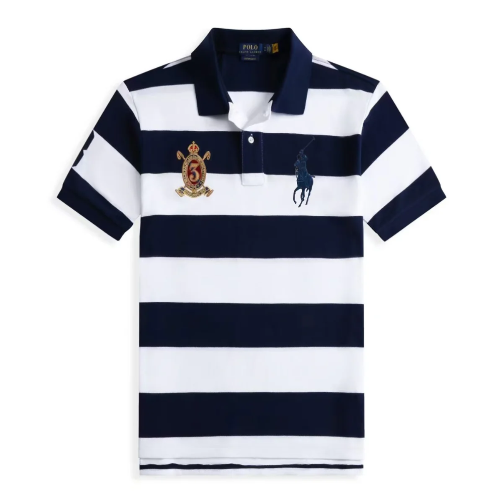 Clasic Fit Big Pony Mesh Polo Shirt