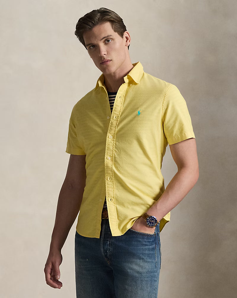 Classic Fit Garment-Dyed Oxford Shirt