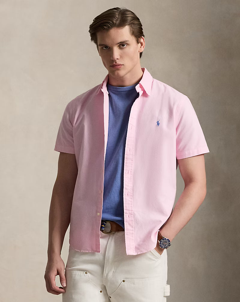 Classic Fit Garment-Dyed Oxford Shirt