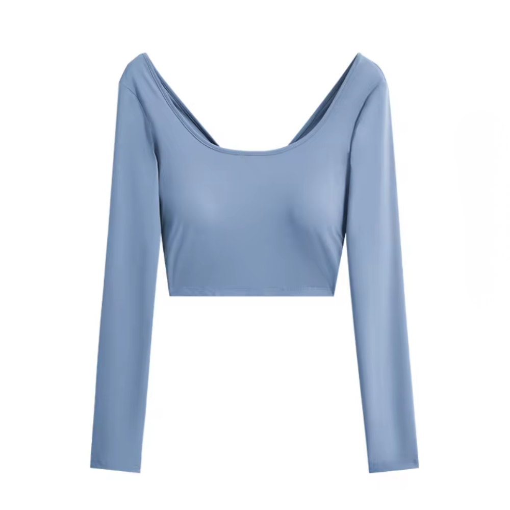 Open Back Crop Top for Women – Sleeveless Yoga Gym Top with Lightweight Fit