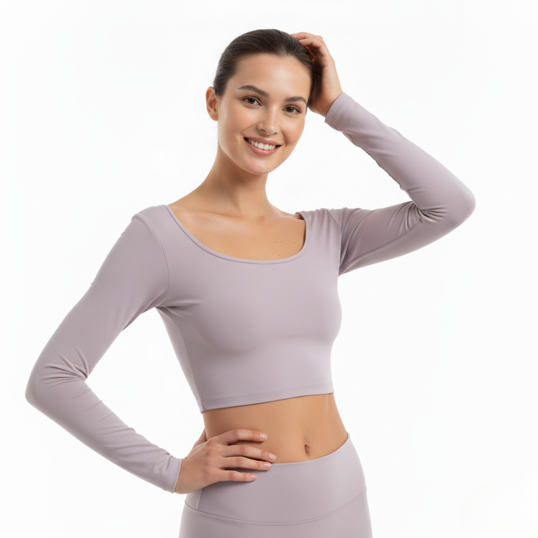 Open Back Crop Top for Women – Sleeveless Yoga Gym Top with Lightweight Fit