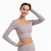 Open Back Crop Top for Women – Sleeveless Yoga Gym Top with Lightweight Fit