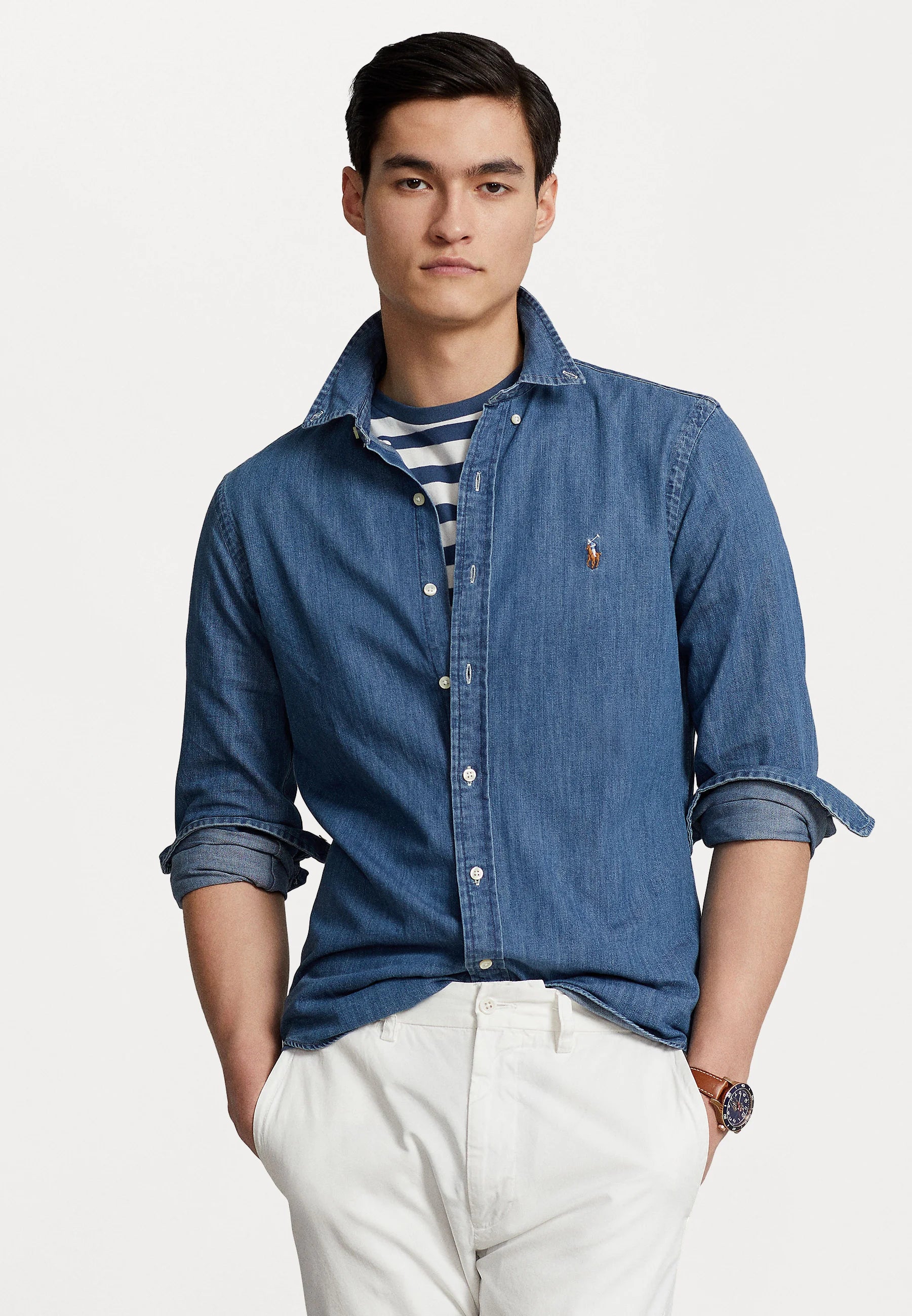 Denim shirt Blue