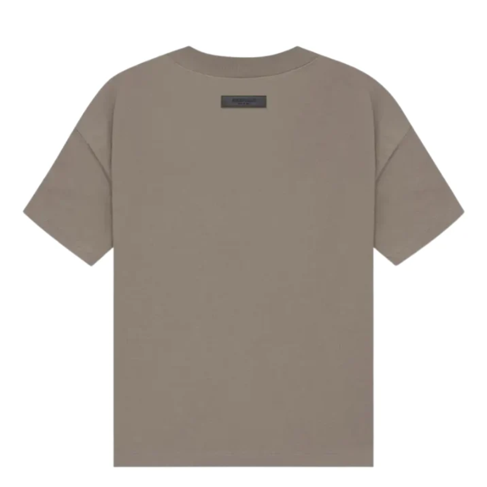 Fear of God Essentials Desert Brown Logo T-Shirt and Shorts Set