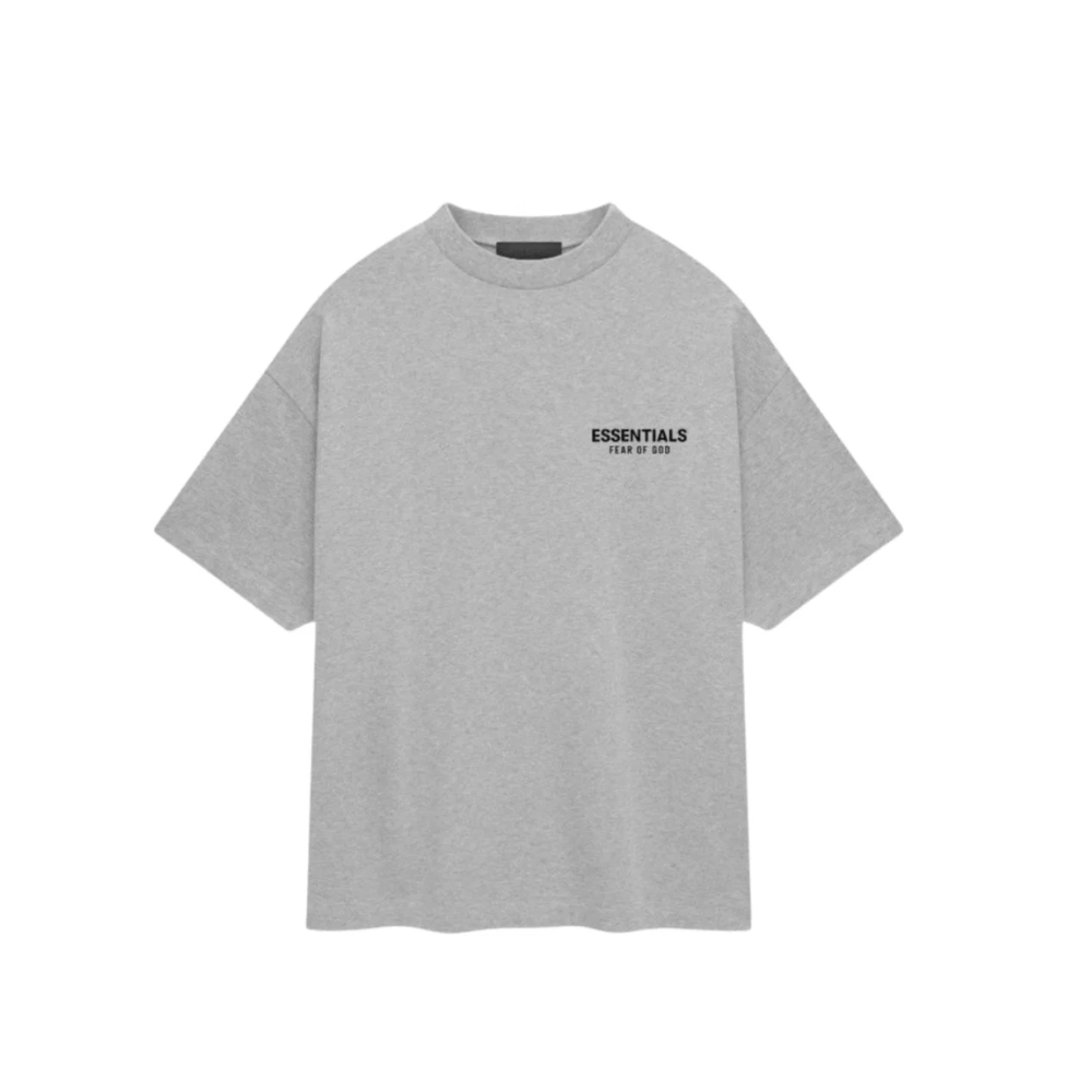 Fear of God Essentials FW24 Unisex Light Grey T-Shirt