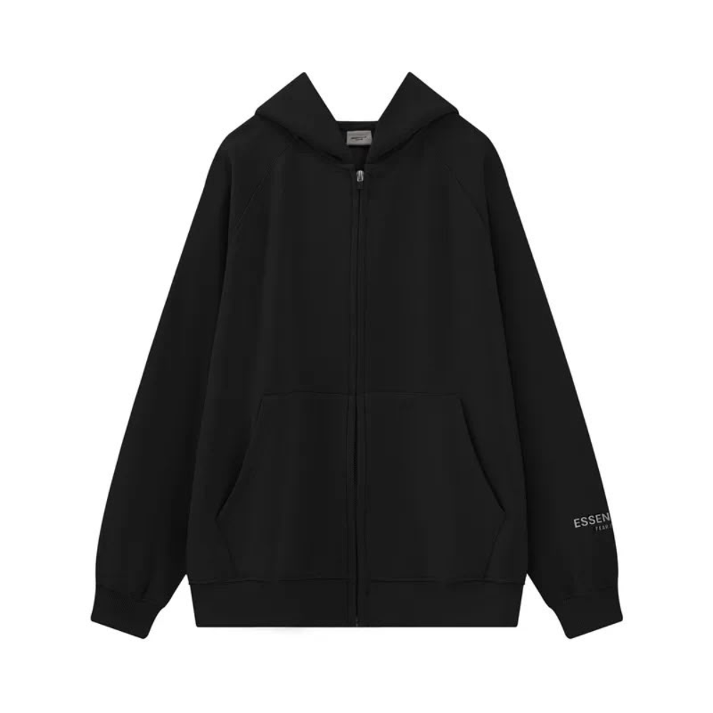 Fear of God Essentials Fleece Zip-Up Hoodie