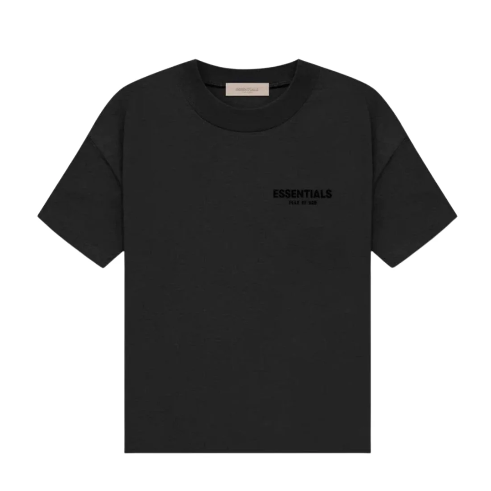 Fear of God Essentials Limo Black Logo T-Shirt and Shorts Set