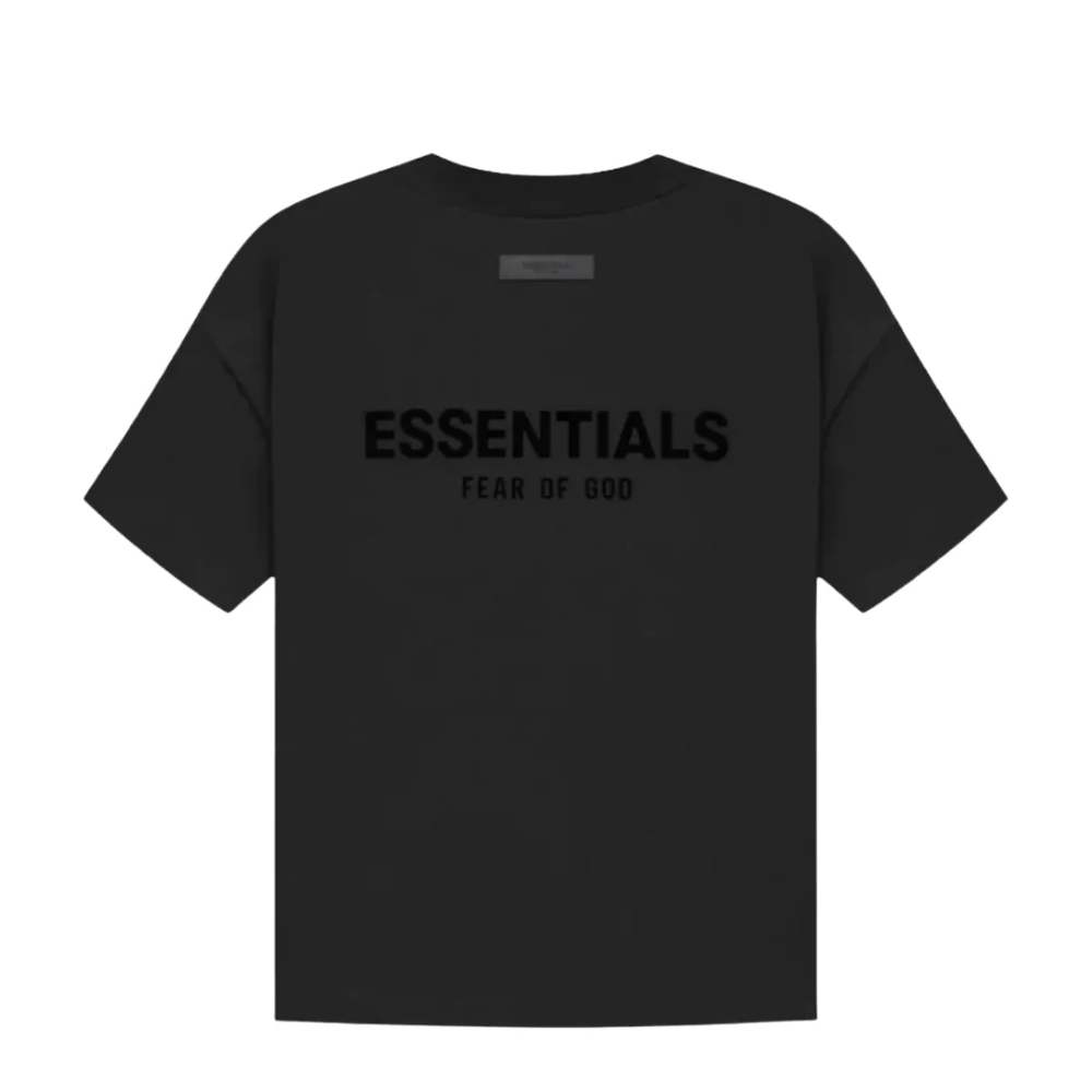Fear of God Essentials Limo Black Logo T-Shirt and Shorts Set
