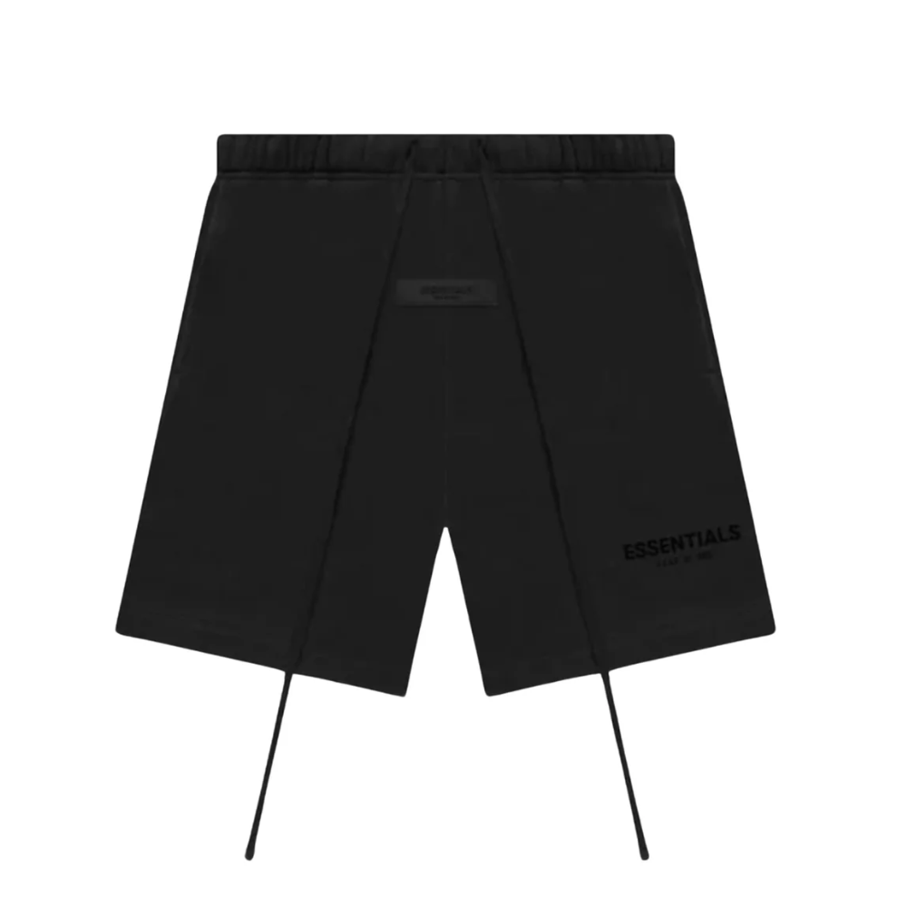 Fear of God Essentials Limo Black Logo T-Shirt and Shorts Set