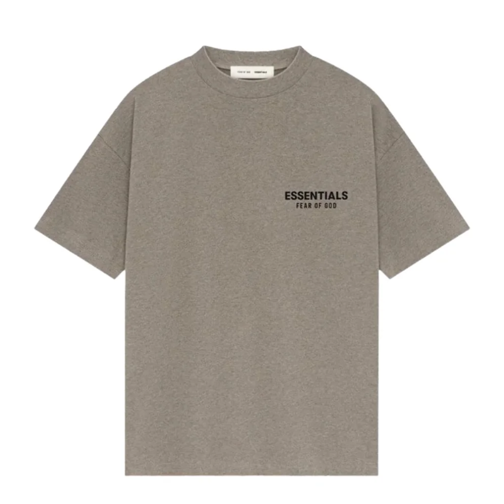 Fear of God Essentials SS25 Homestead Heather Logo T-Shirt and Shorts Set