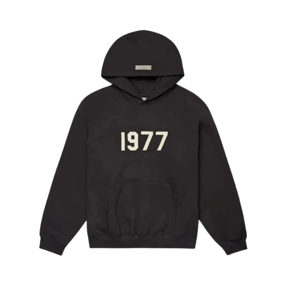 Fear of God Essentials Unisex Black Logo Hoodie