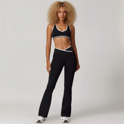Seamless 2 Piece Yoga Set for Women – Sports Bra and High Waisted Leggings Activewear