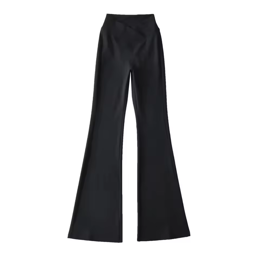 High Waisted V Shape Flare Yoga Pants for Women – Bootcut Workout Leggings Activewear