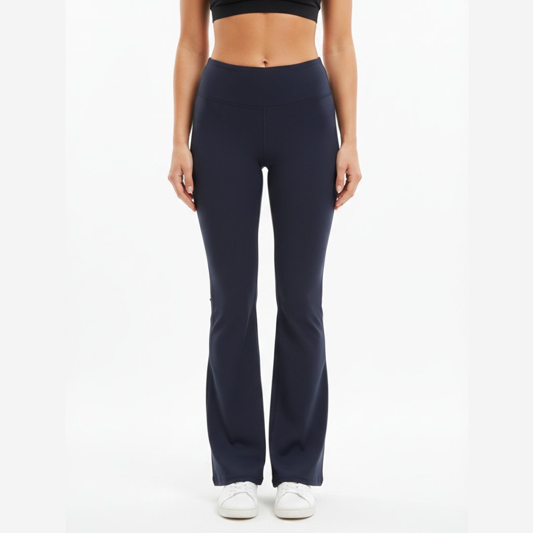 Plus Size Flare Yoga Leggings for Women – High Waisted Bootcut Workout Pants with PocketsHigh Waisted Flare Leggings for Women – Bootcut Yoga Pants for Workout and Fitness