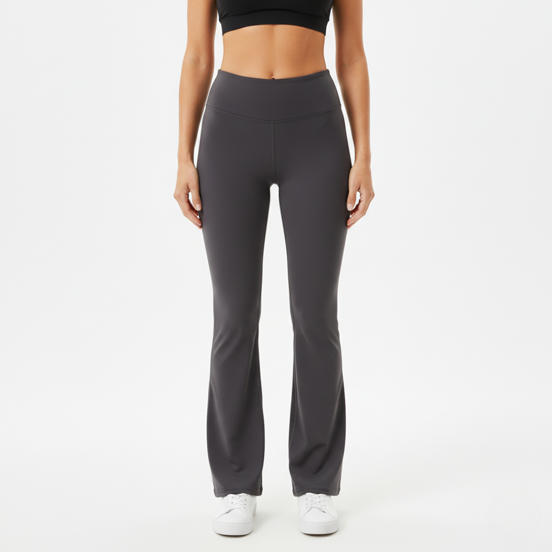 Plus Size Flare Yoga Leggings for Women – High Waisted Bootcut Workout Pants with PocketsHigh Waisted Flare Leggings for Women – Bootcut Yoga Pants for Workout and Fitness
