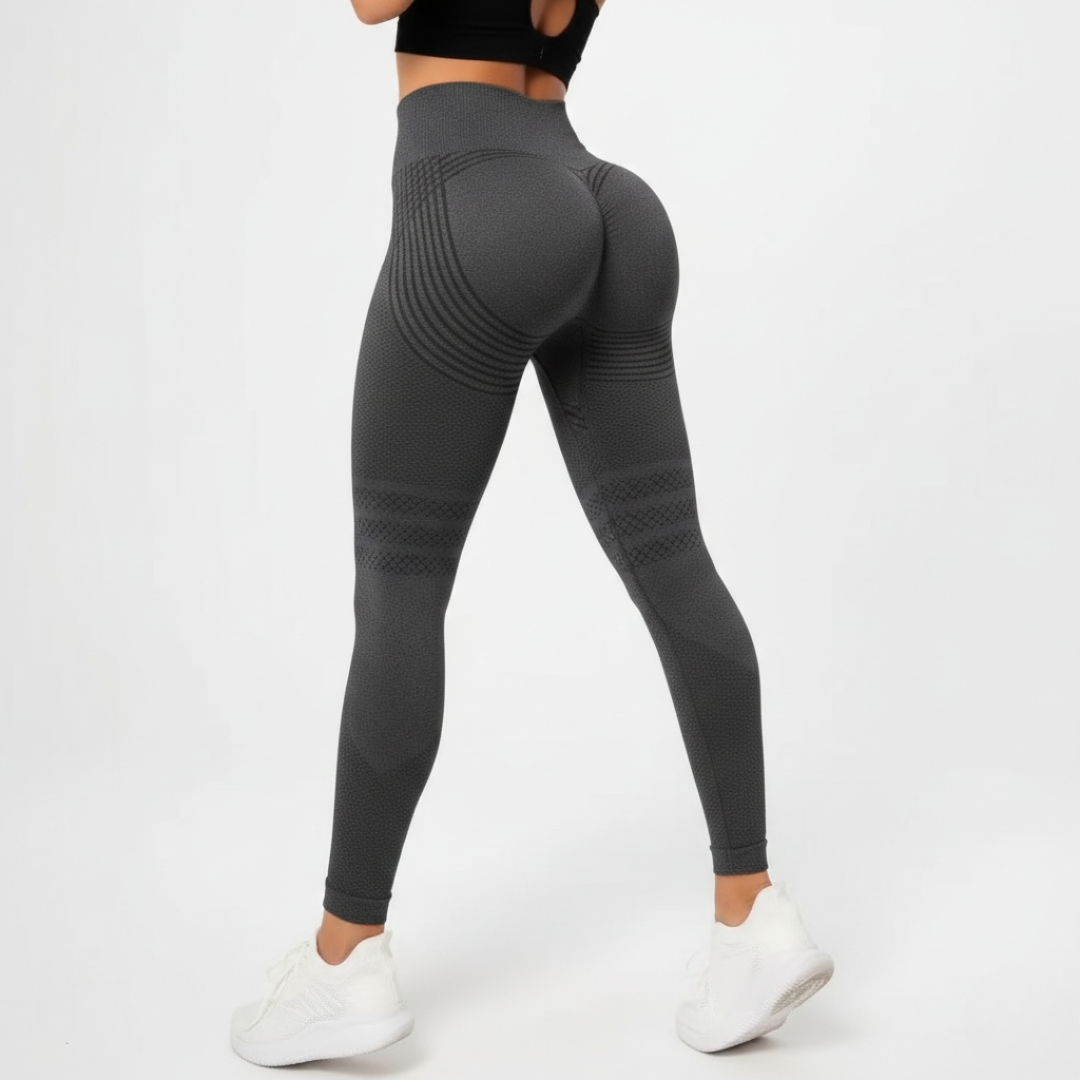 High Waisted Gym Leggings for Women – Stretch Workout Fitness Tights for Everyday Wear