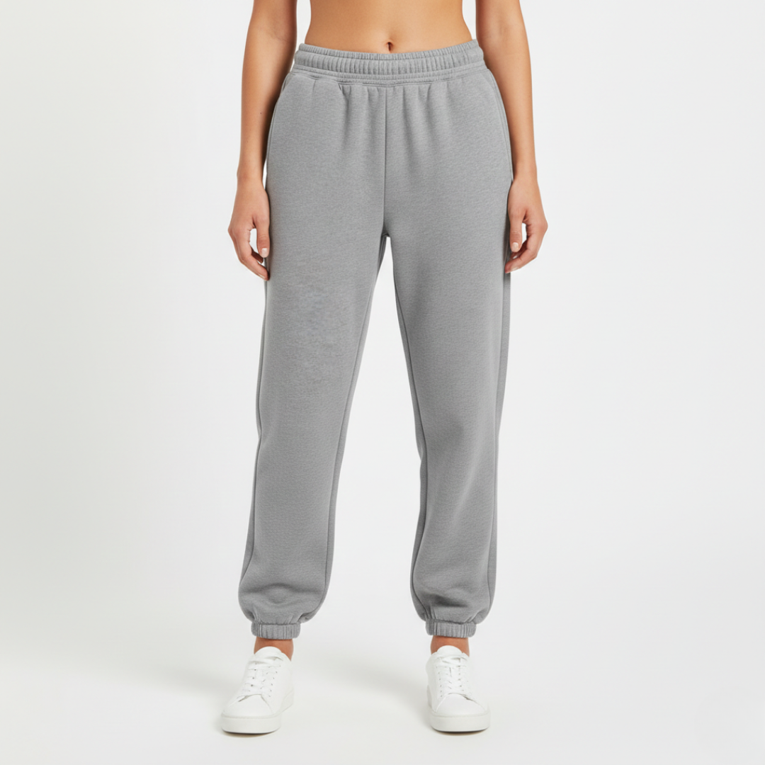 Women’s Relaxed Fit Sweatpants – Elastic Waist Joggers for Casual Loungewear