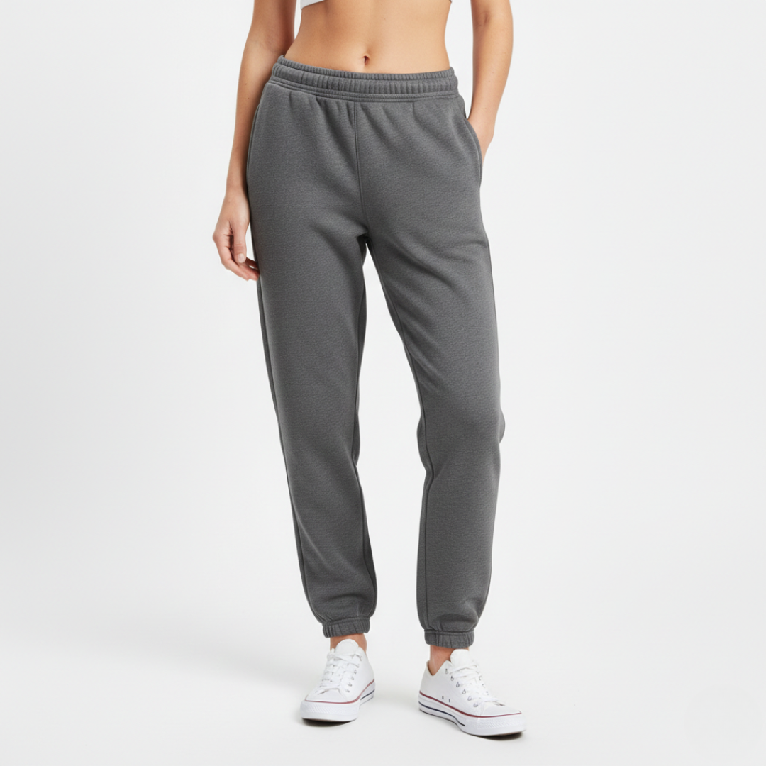 Women’s Relaxed Fit Sweatpants – Elastic Waist Joggers for Casual Loungewear