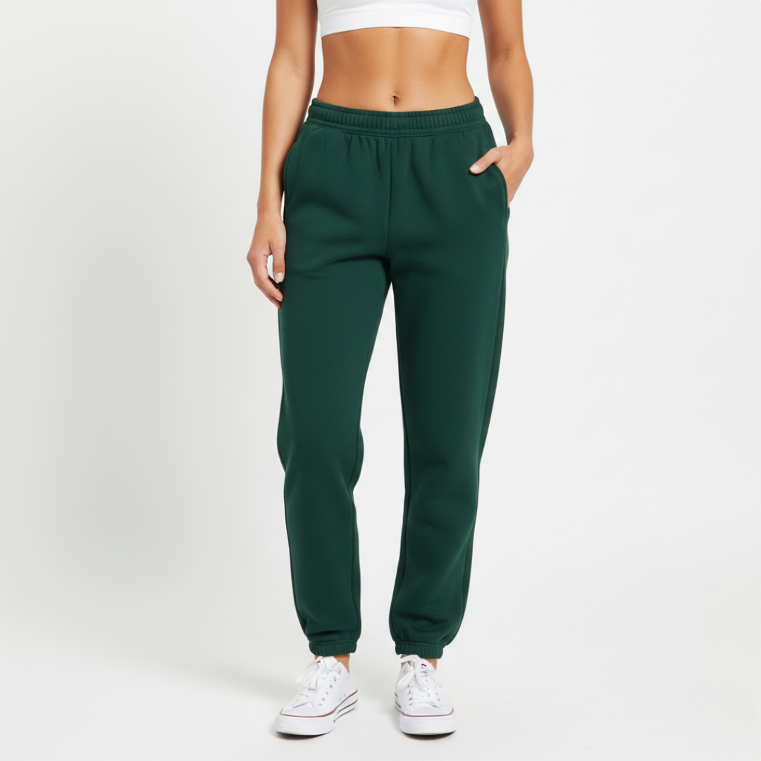 Women’s Relaxed Fit Sweatpants – Elastic Waist Joggers for Casual Loungewear