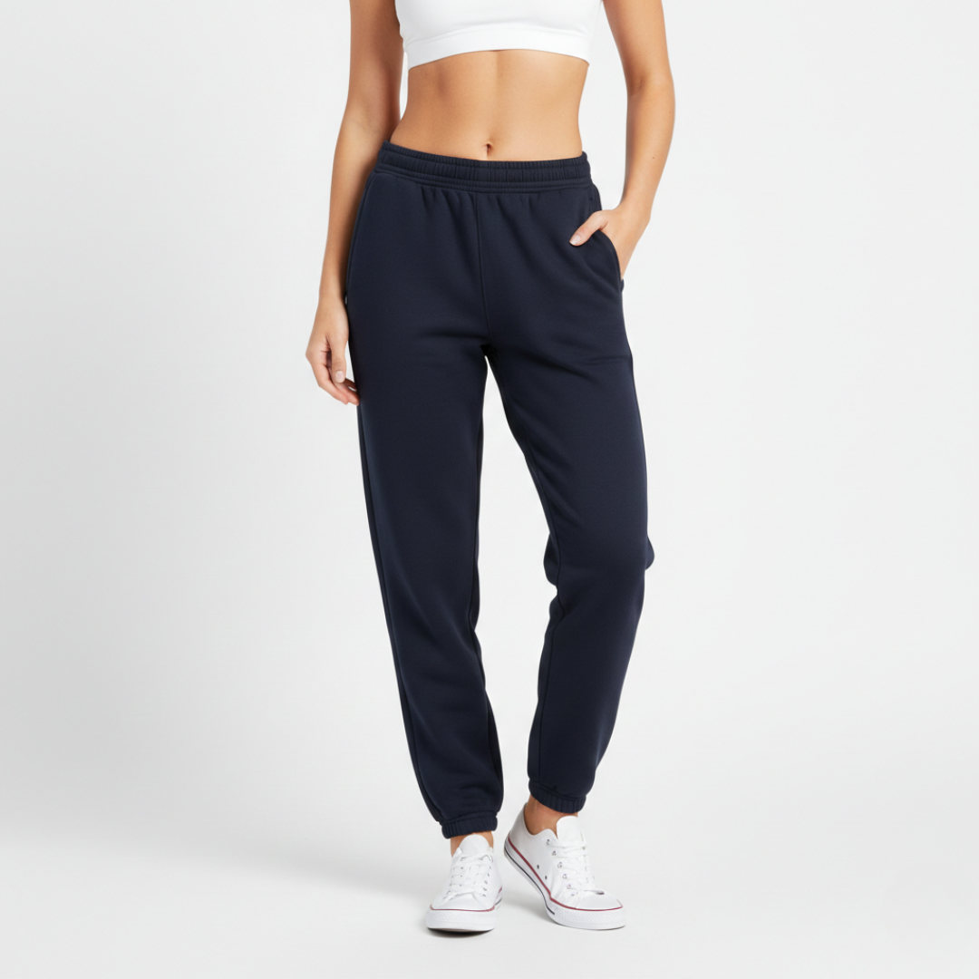 Women’s Relaxed Fit Sweatpants – Elastic Waist Joggers for Casual Loungewear