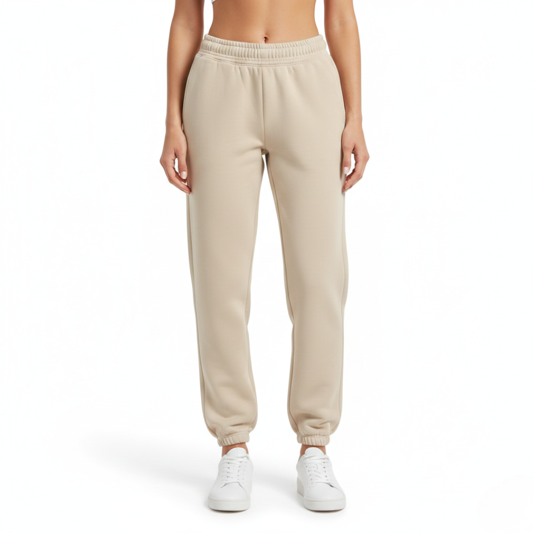 Women’s Relaxed Fit Sweatpants – Elastic Waist Joggers for Casual Loungewear