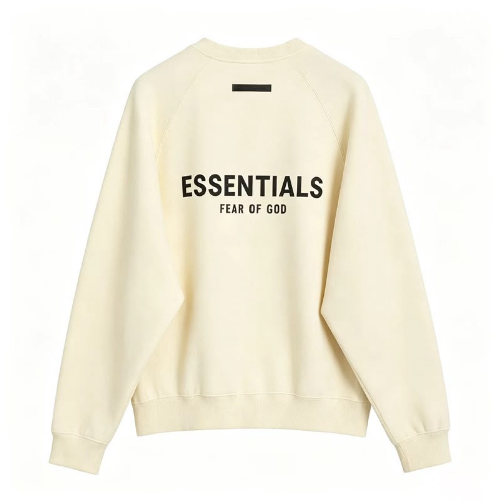 Men's Fear of God Essentials Crew Neck Long Sleeve