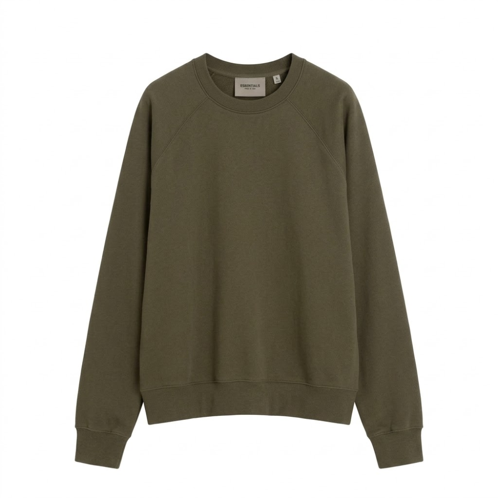 Men's Fear of God Essentials Crew Neck Long Sleeve