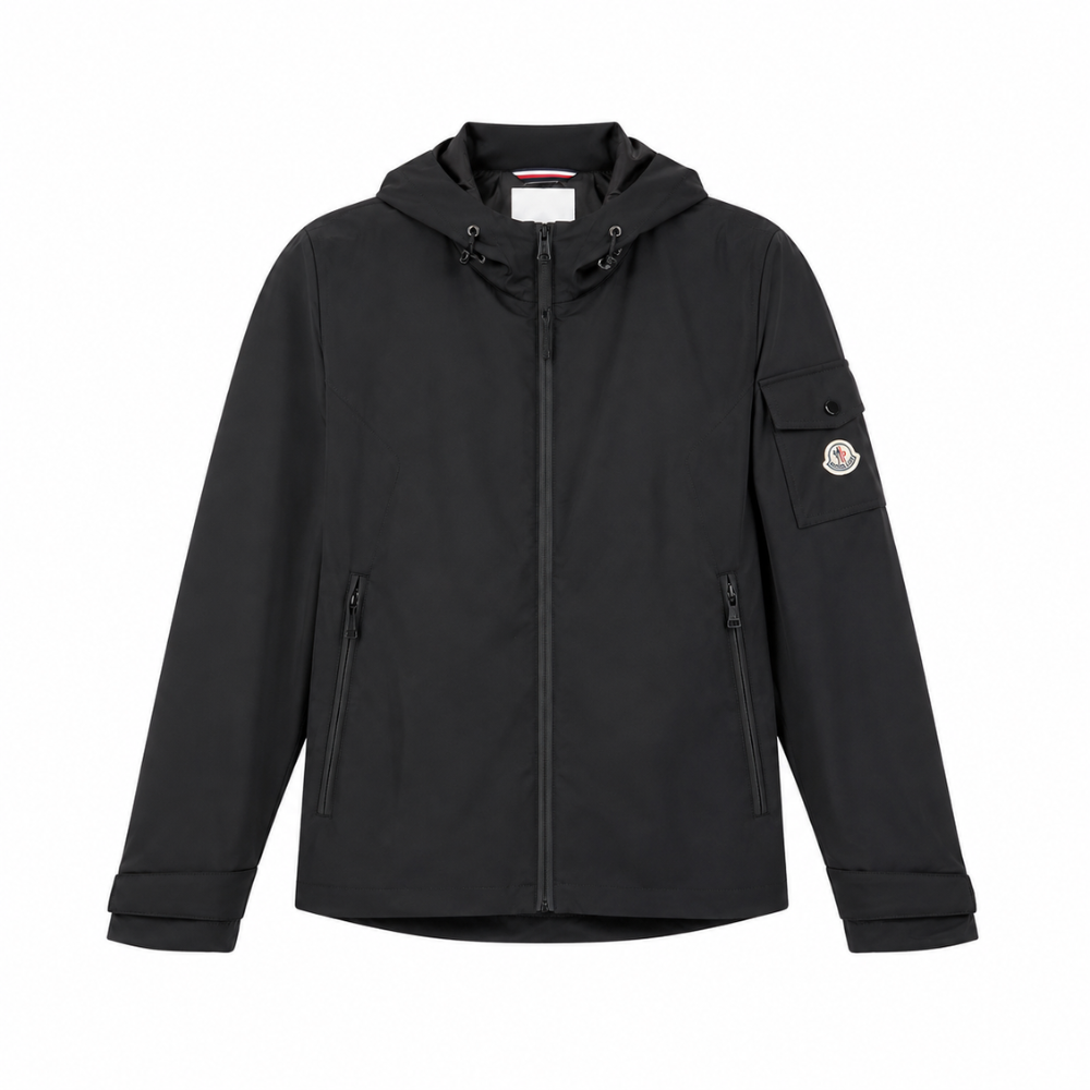 Moncler Lens-Detail Hooded Jacket