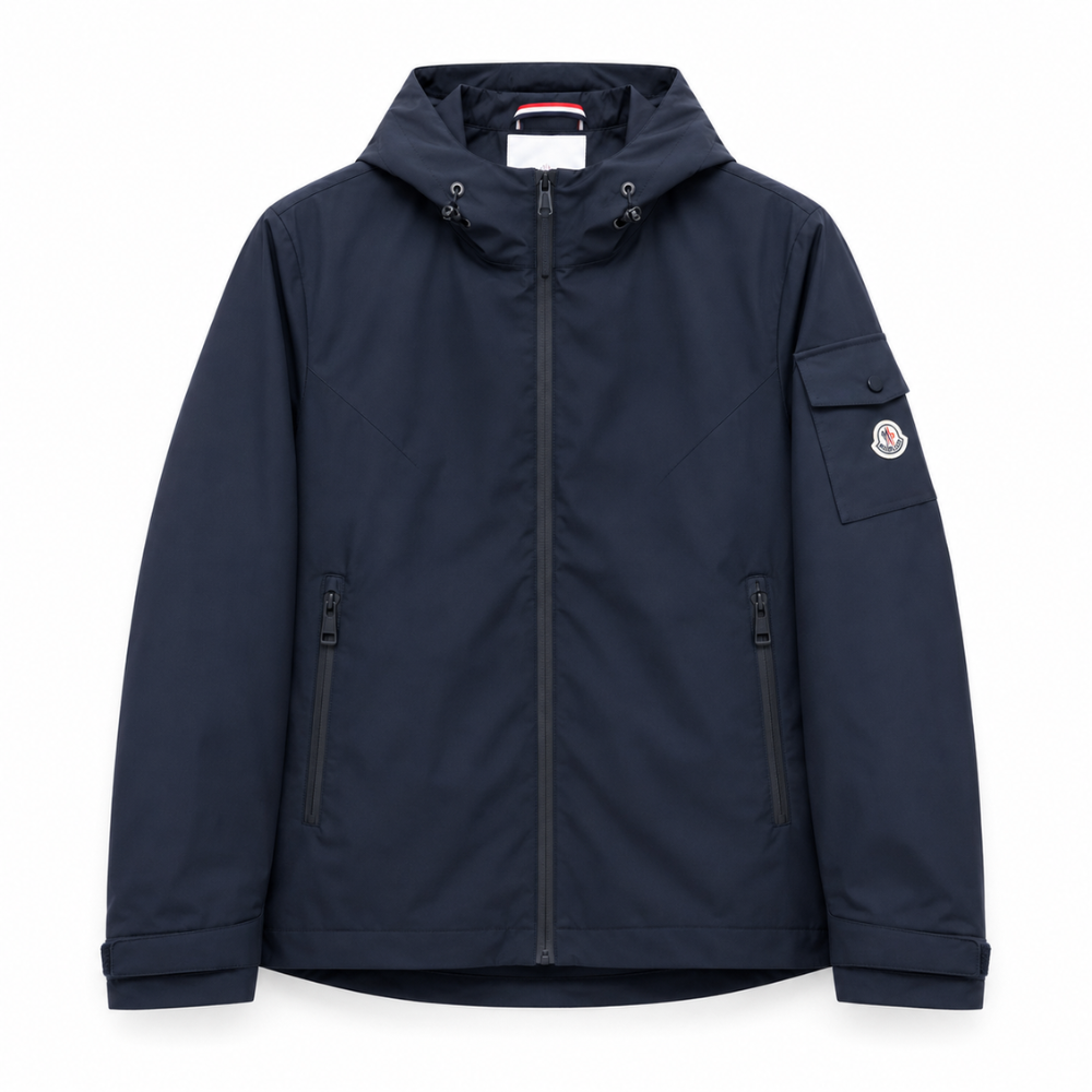 Moncler Lens-Detail Hooded Jacket