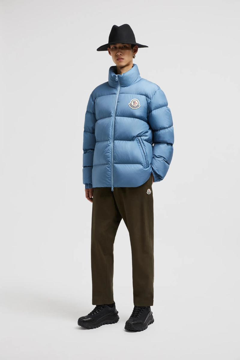 Moncler Men's Citala Logo Patch Down Jacket